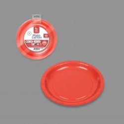 Prato Cart�o 20cm Pack 10
