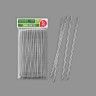 Palhinha Cartão Prateado 19.7X0.6cm Pack 25 Palhinha Cartão Prateado 19.7X0.6cm Pack 25