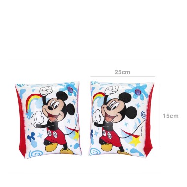 Bra�adeira Nata��o Ar Insufl�vel Mickey 25X15cm Pack 2