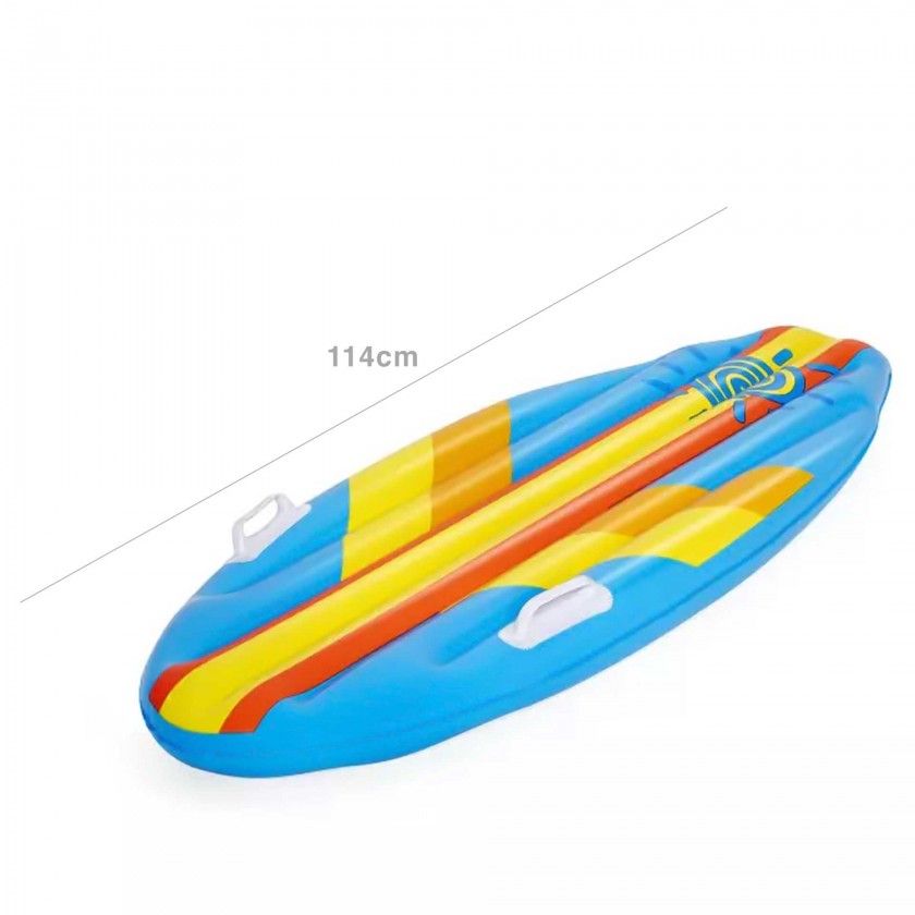 Boia Colchão Natação Ar Insuflável Prancha 114X46cm Boia Colchão Natação Ar Insuflável Prancha 114X46cm