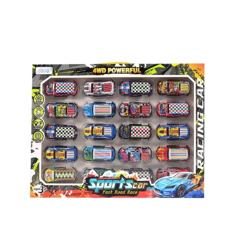 Carro Parking Metal 6cm Pack 20 - Image product