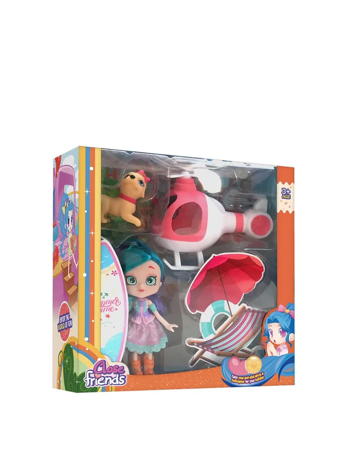 Boneca Close Friends com Acessórios 12cm