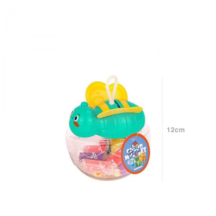 Conjunto Plasticina com Acessórios 12cm Conjunto Plasticina com Acessórios 12cm