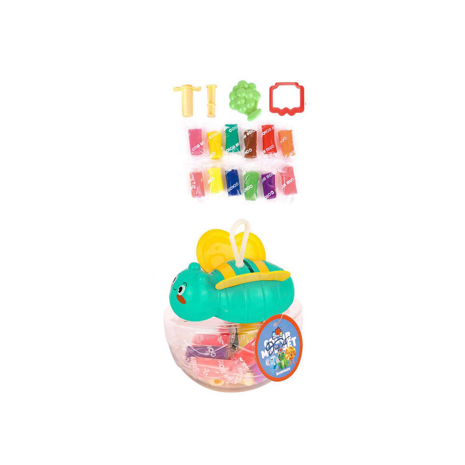 Conjunto Plasticina com Acessórios 12cm
