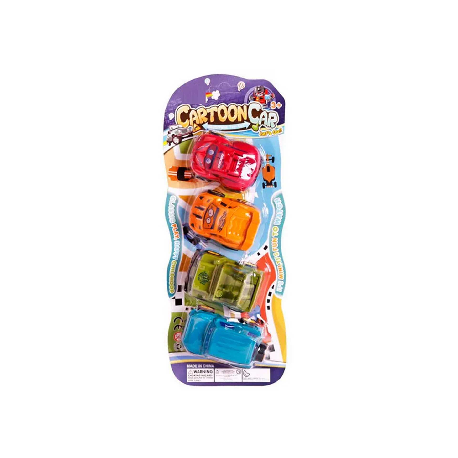 Carro 9X4X4.5cm Pack 4
