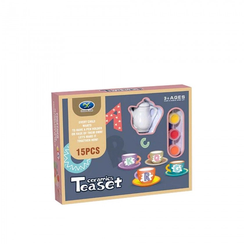 Conjunto Caf� Cer�mica 15 Pe�as 25X5X20cm