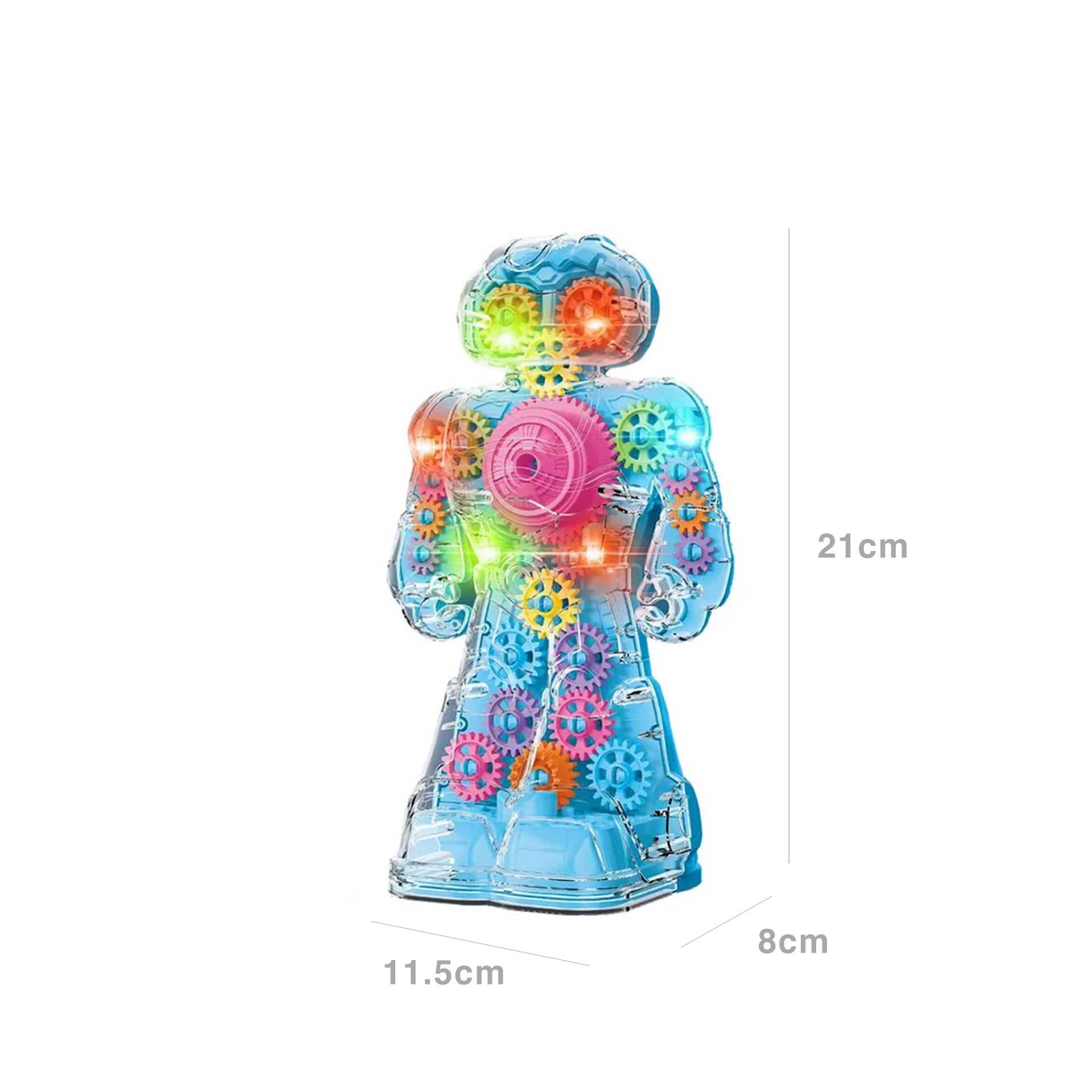 Robot Luz / Som 11.5X8X21cm