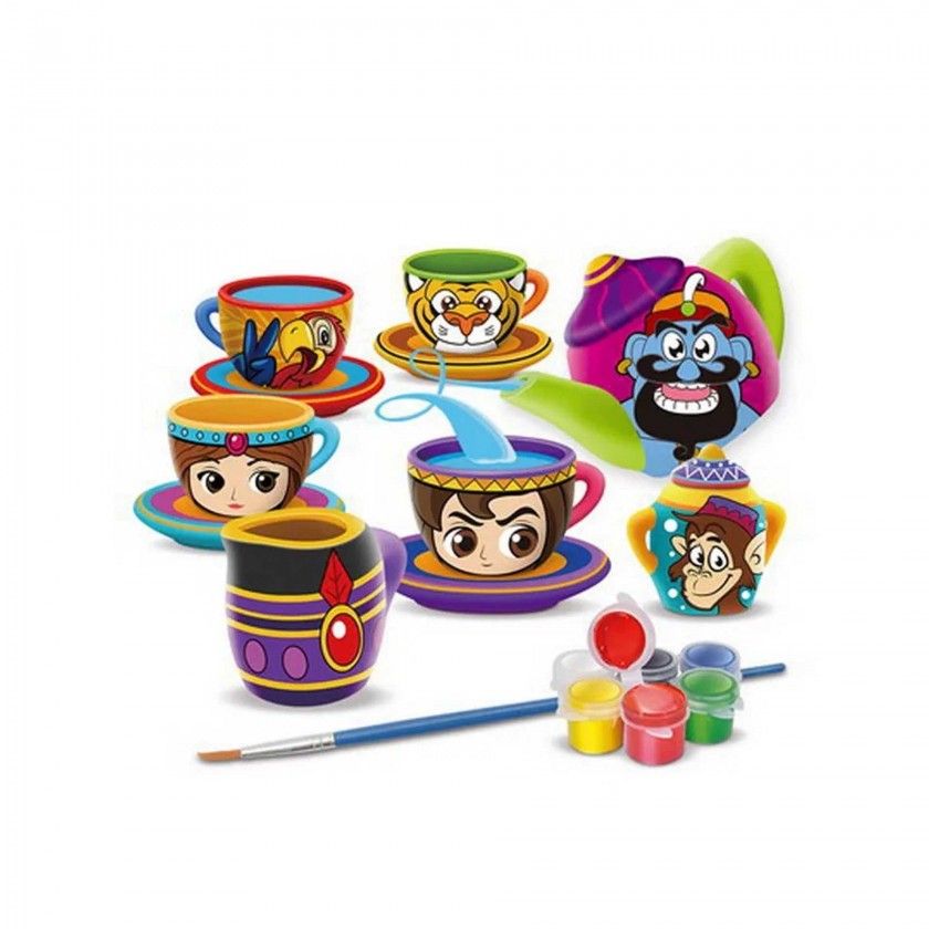 Conjunto Caf Cermica 15 Peas 25X5X20cm