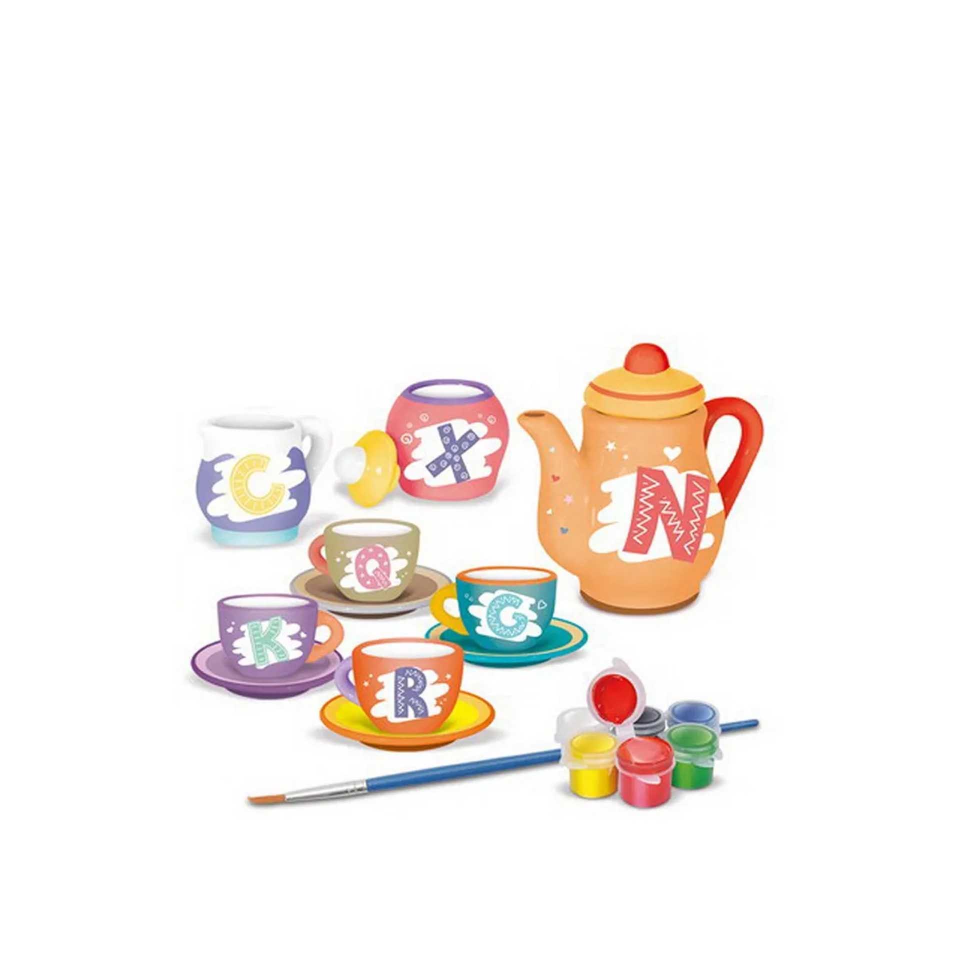 Conjunto Café Cerâmica 15 Peças 25X5X20cm
