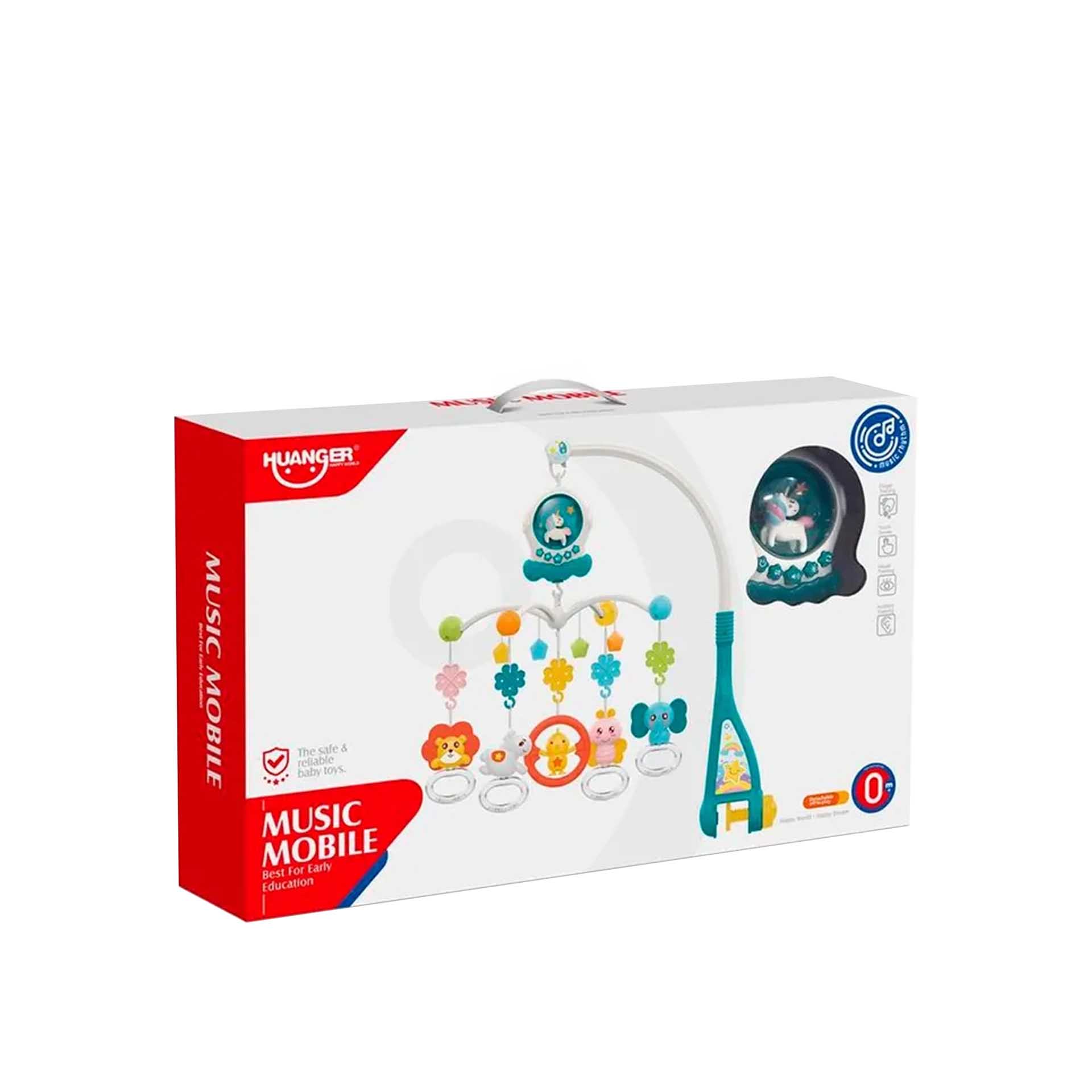 Carrossel Berço Luz / Musica 45X56X60cm