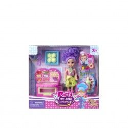 Boneca com Cozinha 13cm