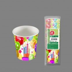 Copo Carto Bales 200ml Pack 25