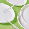 Prato Plástico Reutilizável Raso Branco 17cm Pack 12 Prato Plástico Reutilizável Raso Branco 17cm Pack 12