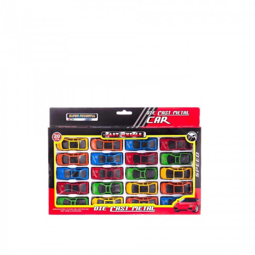 Carro Desportivo Metal Pack 20 Carro Desportivo Metal Pack 20