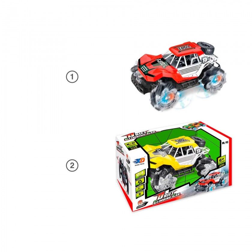 Carro Com Comando Buggy 20X14X10CM Carro Com Comando Buggy 20X14X10CM