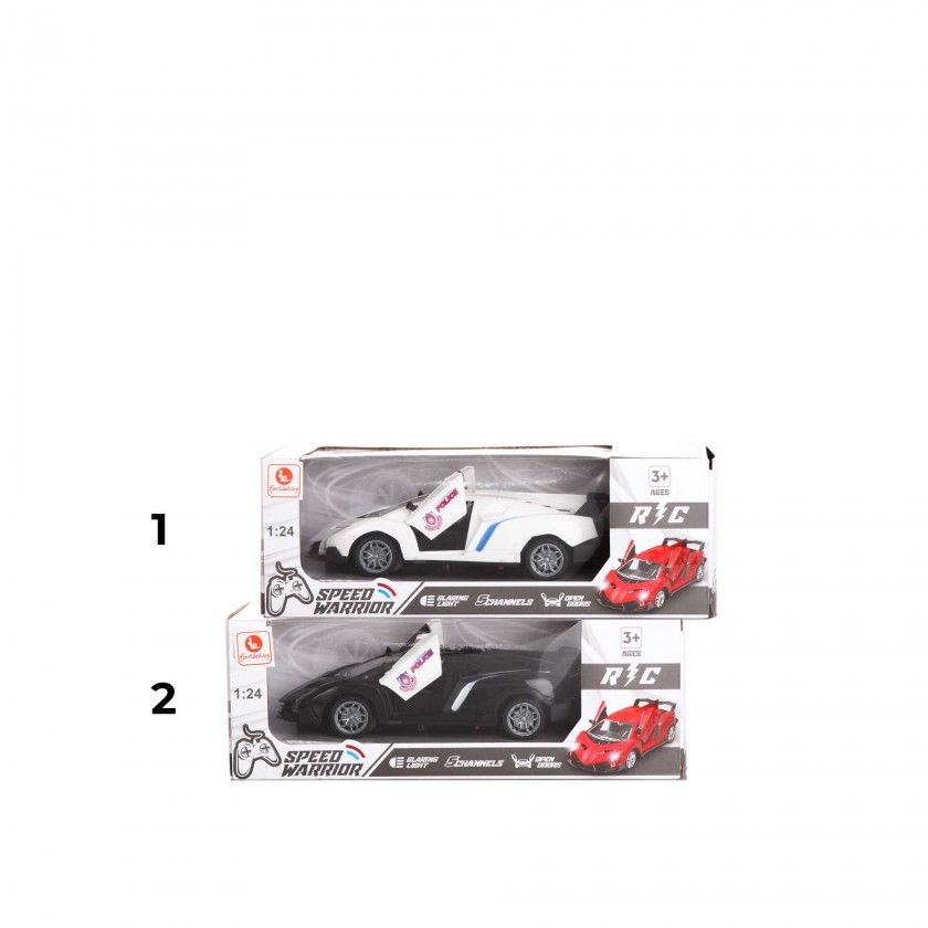 Carro Com Comando Polcia 20.5X9.5X5CM