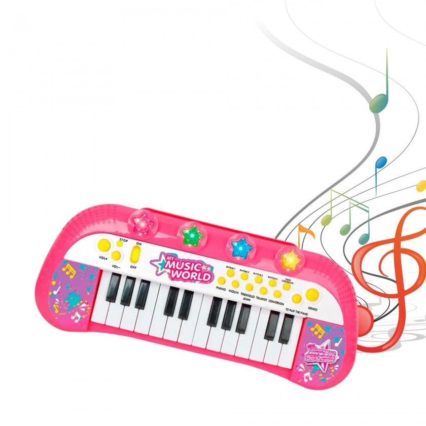 Orgão Com Luz E Música 40CM Orgão Com Luz E Música 40CM