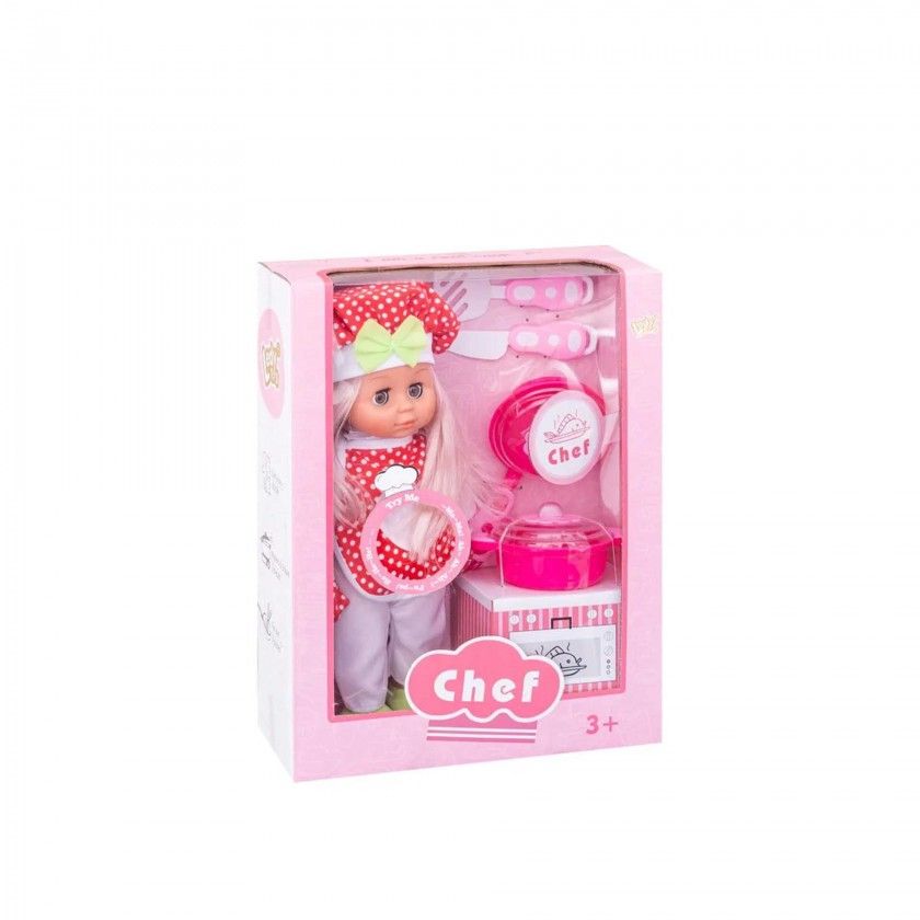 Boneca Pastelaria 12 Sons 31CM