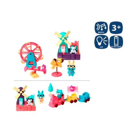 Jogo Mascotes 3X2.6X5CM - Image product