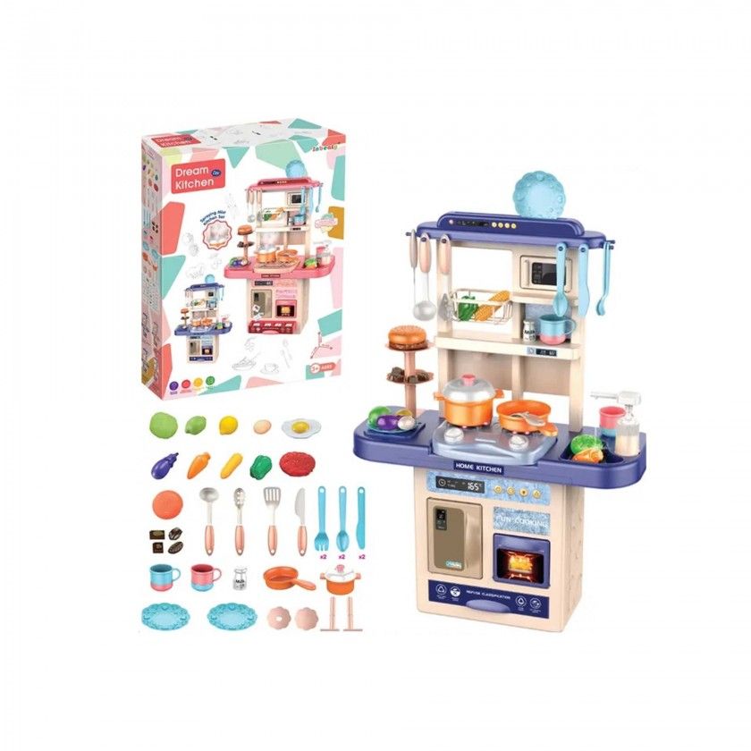 Cozinha Com Luz E Som 55 Peas 46.5X17.3X75CM