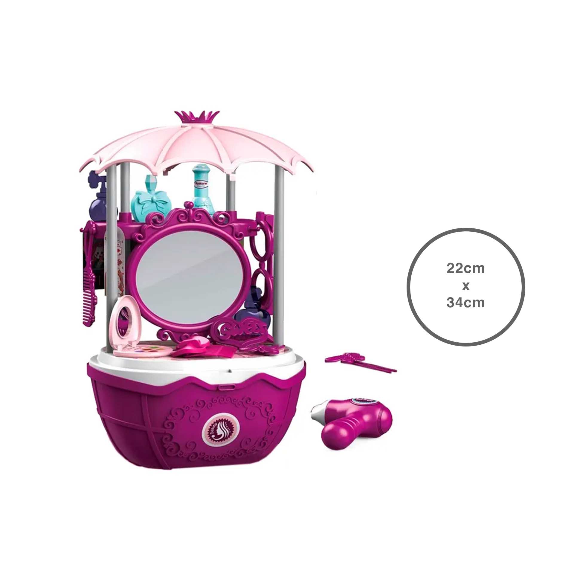 Cesto Beleza 30 Peças 22.8X19.5X34.54CM