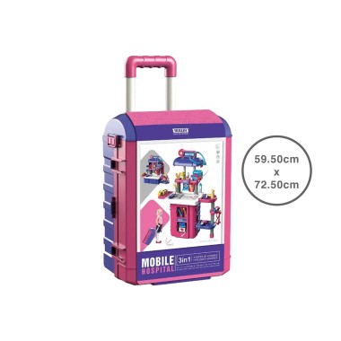 Mala Doutor 38 Pe�as 59.5X26X72.5CM