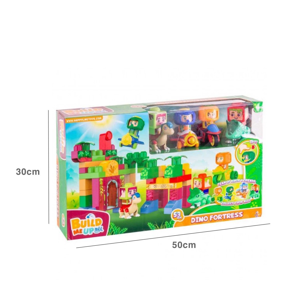 Blocos Constru��o 53 Pe�as 50X12X30CM