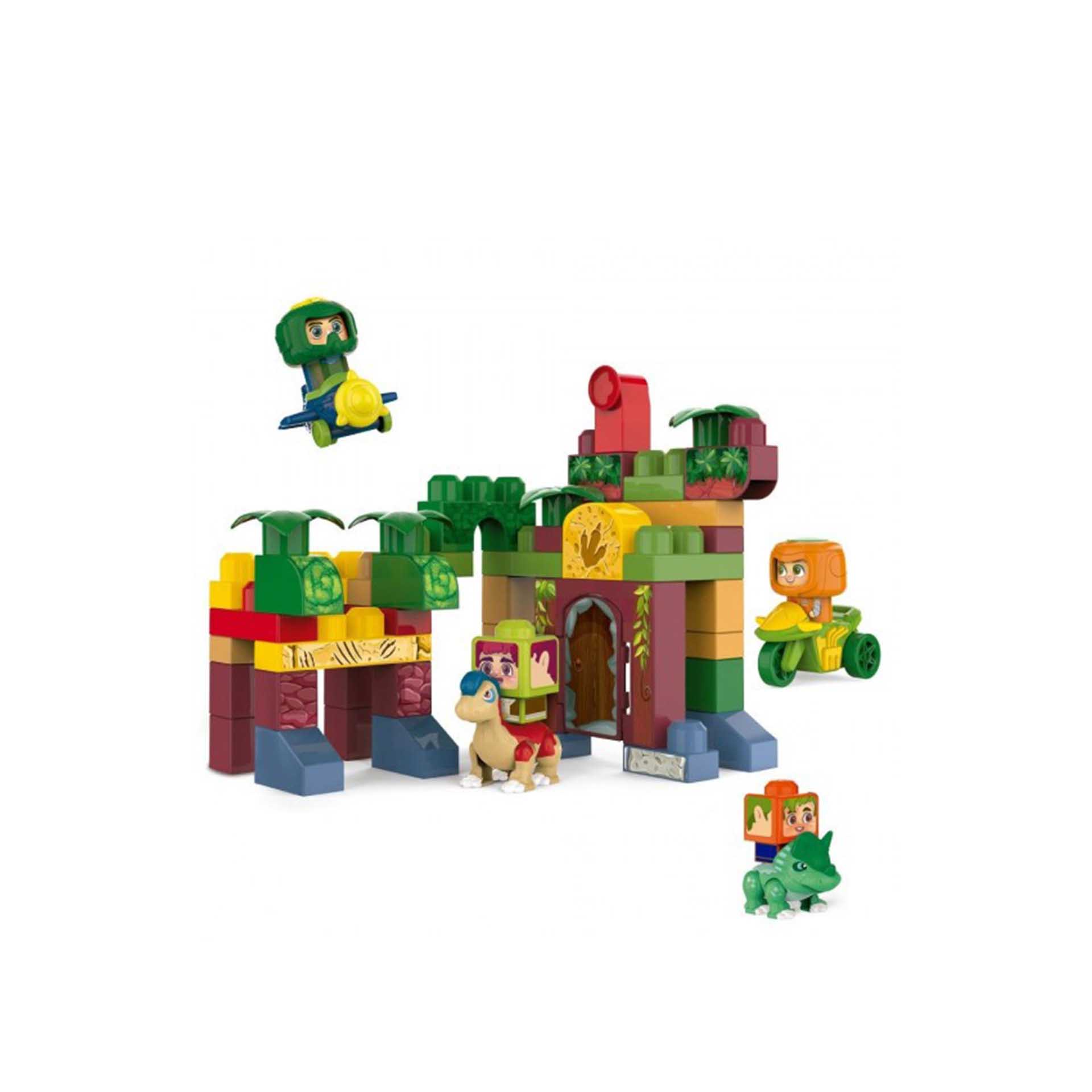 Blocos Construção 53 Peças 50X12X30CM