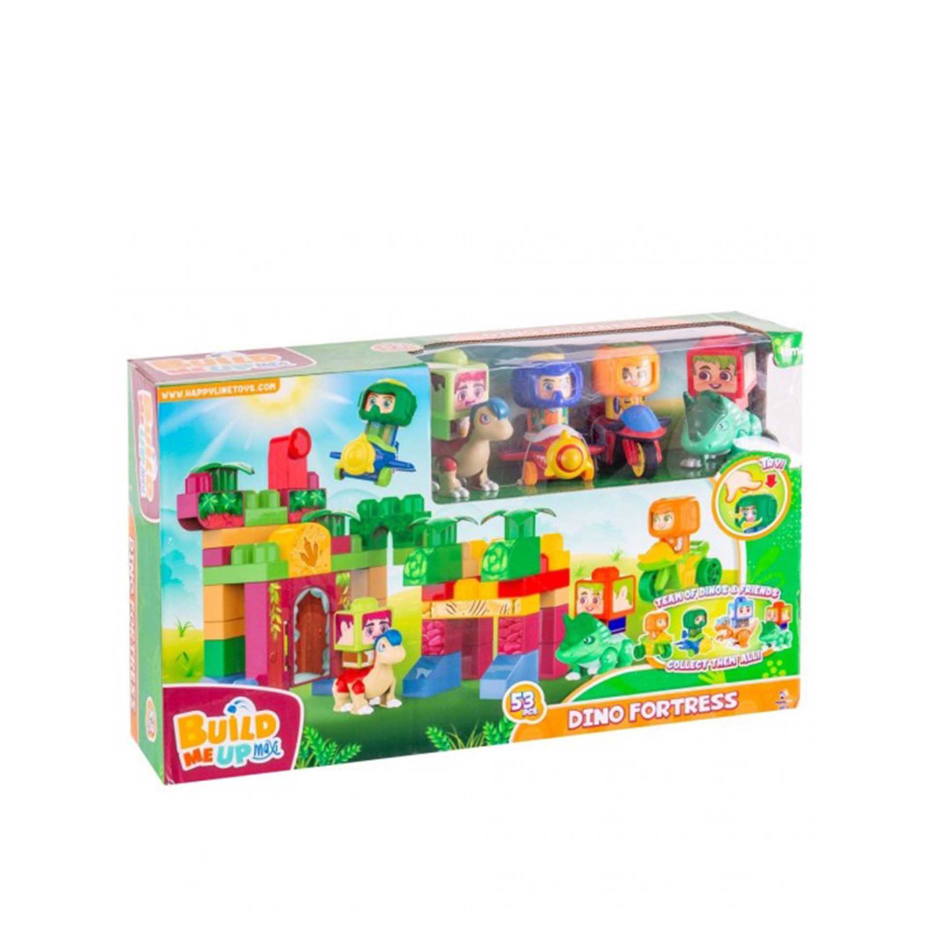 Blocos Construção 53 Peças 50X12X30CM