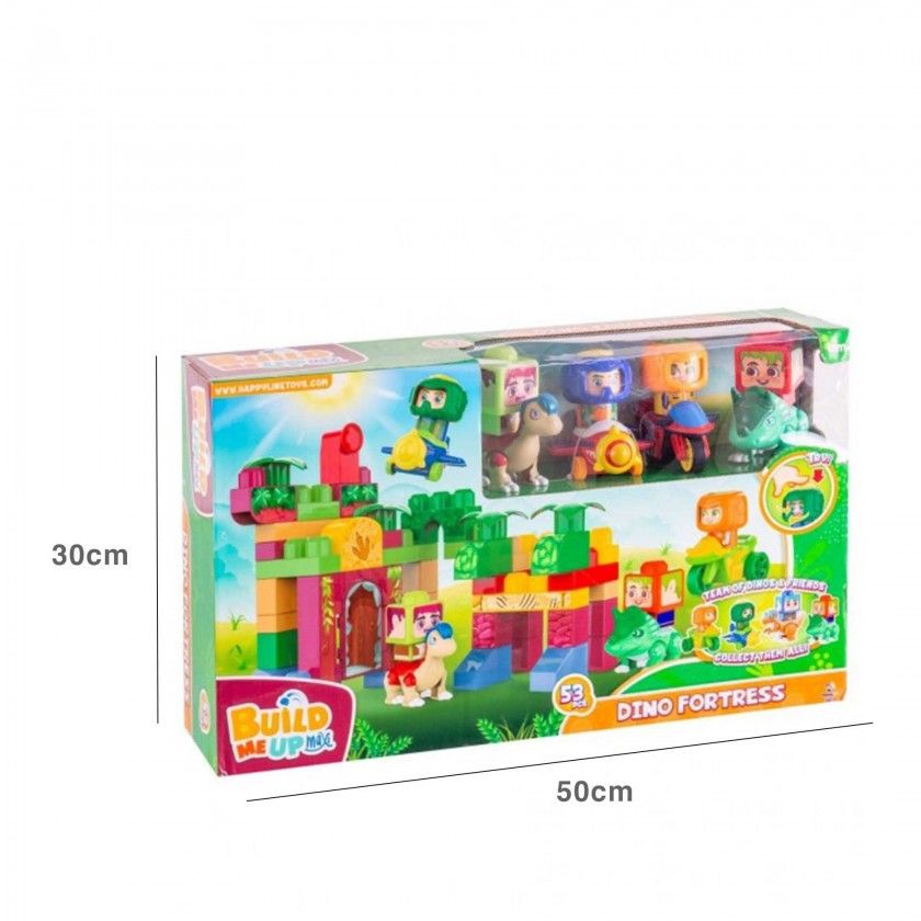 Blocos Constru��o 53 Pe�as 50X12X30CM