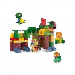 Blocos Construo Comboio 19 Peas 28X10.6X25CM