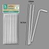 Palhinha Cartão Flexível Branco 19.7X0.6cm Pack 25 Palhinha Cartão Flexível Branco 19.7X0.6cm Pack 25