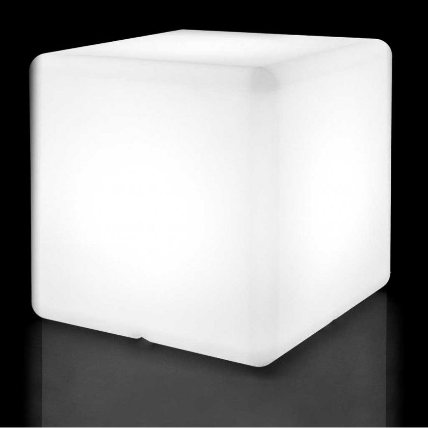 Cubo Decorativo Com Luz Branco