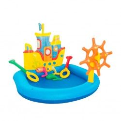 Piscina Infantil Barco com Acessrios 140X130X104CM