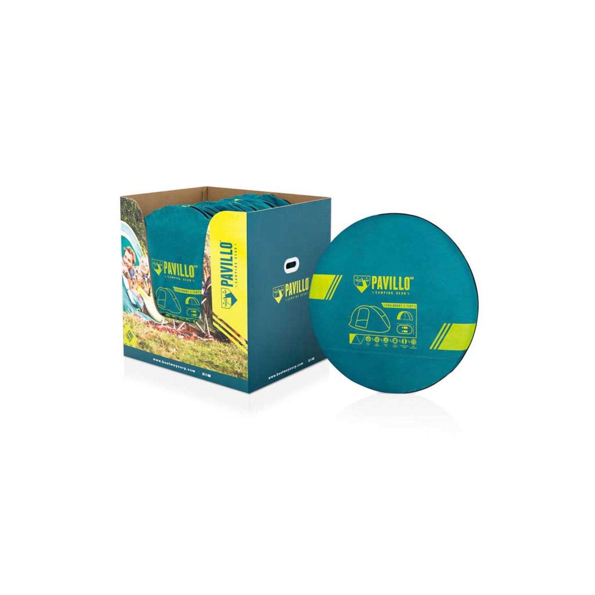 Tenda Campismo 2 Pessoas 235X145X100CM