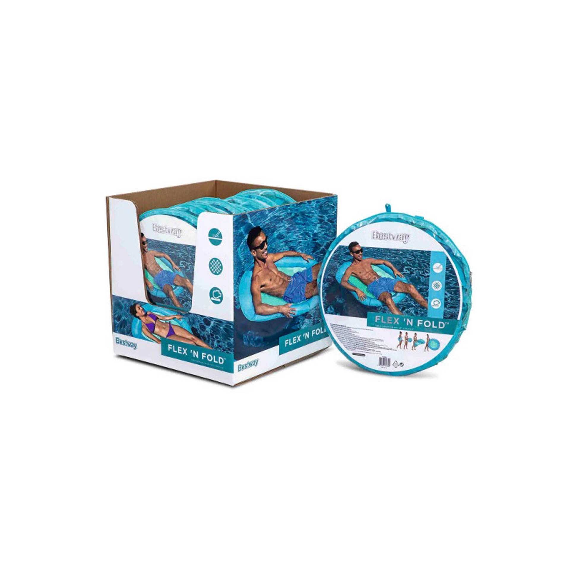 Colchão Insuflável Flex'N Fold Piscina 106X95CM