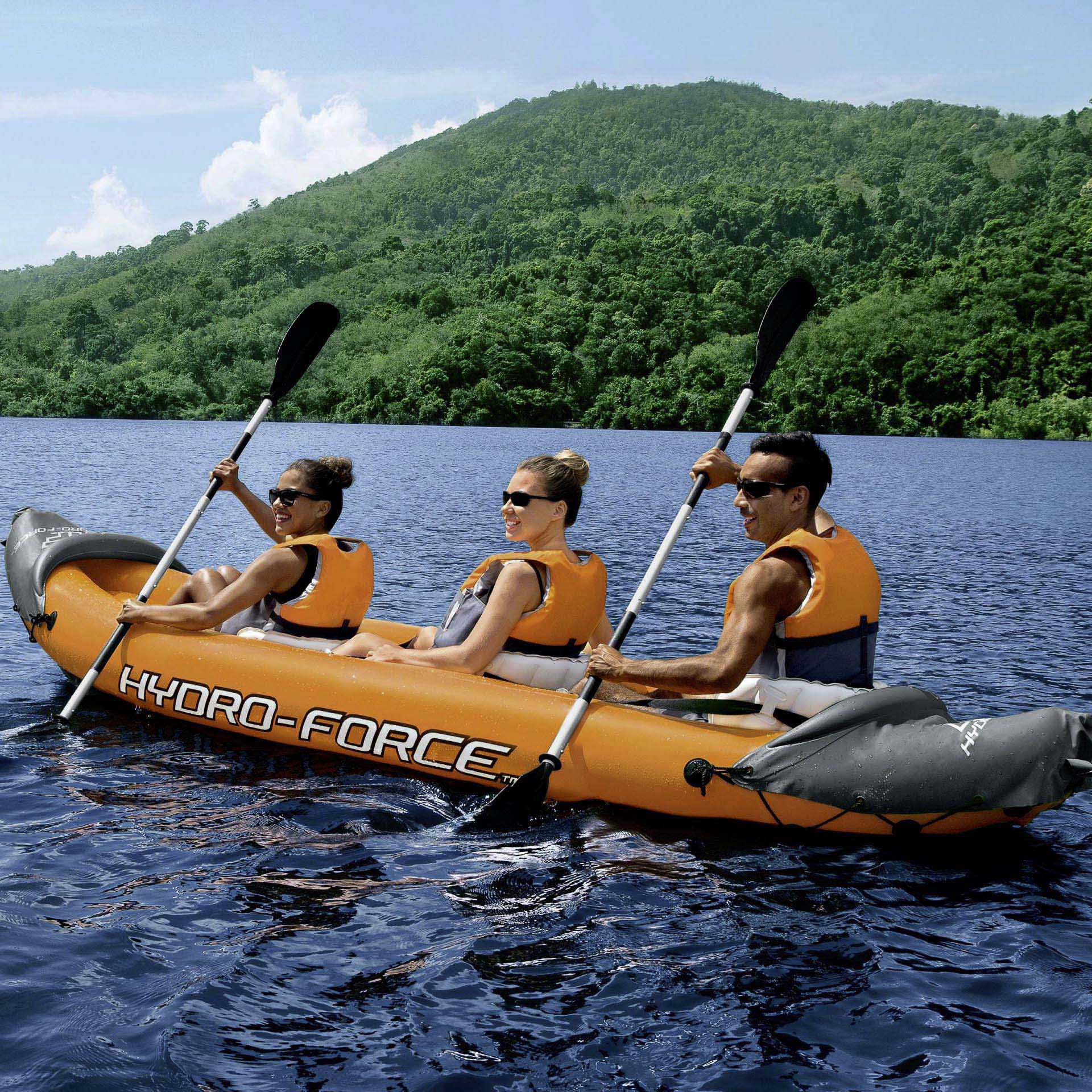 Kayak Insuflável 3 Pessoas 381X100X42cm