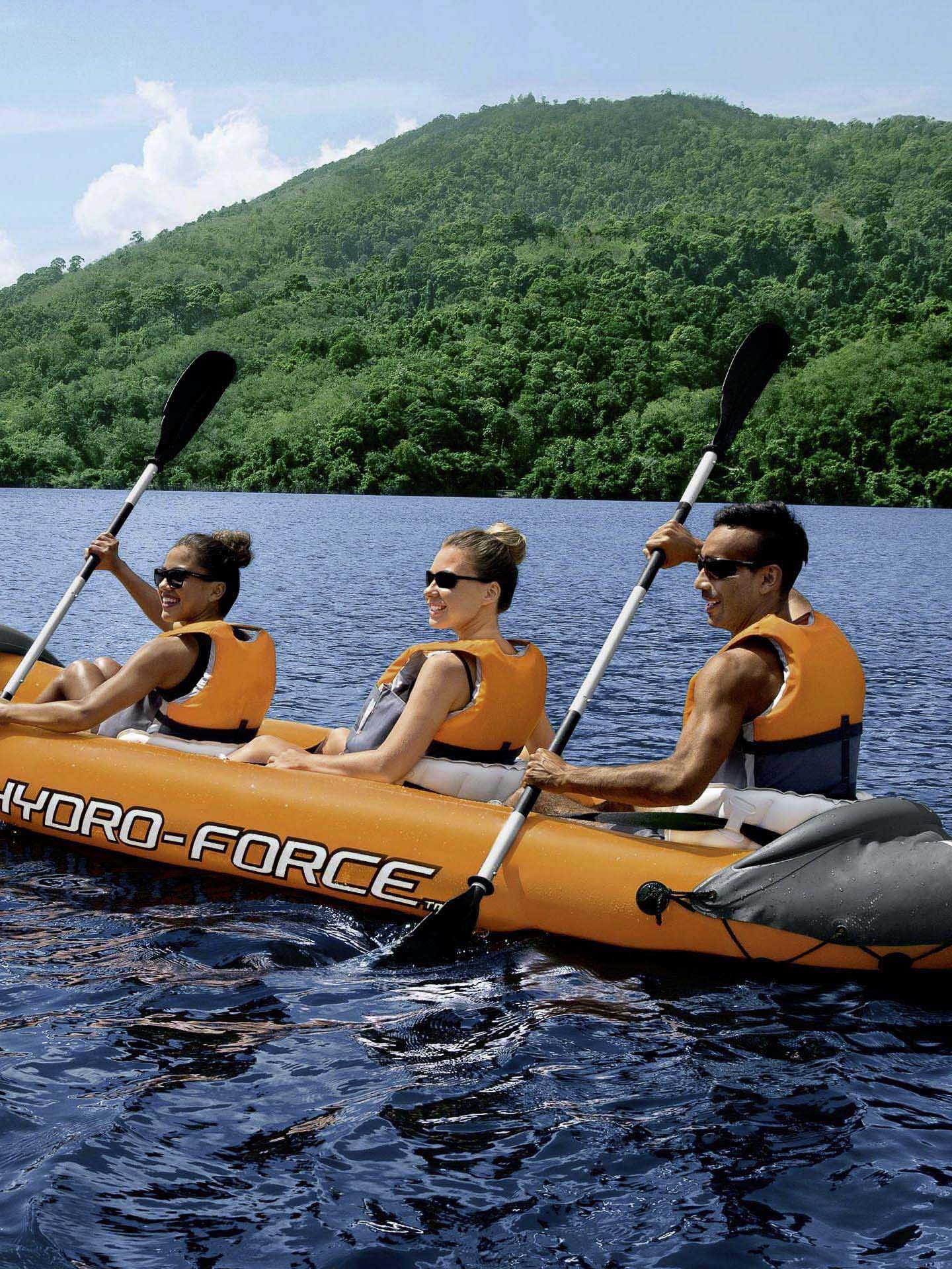 Kayak Insuflável 3 Pessoas 381X100X42cm