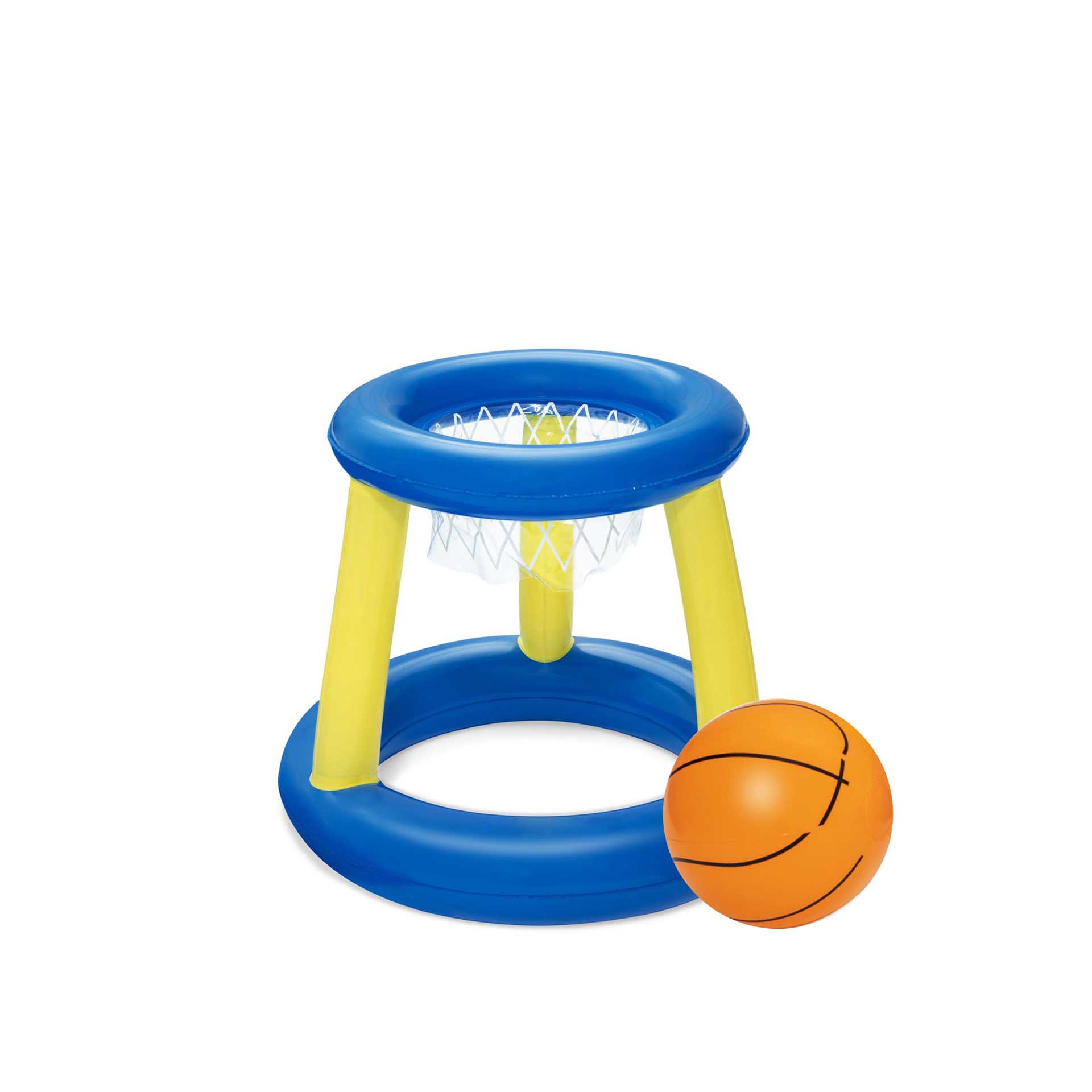 Cesto Basquetebol Insuflável com Bola 61cm