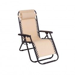 Cadeira Extensvel Bege 95X65X106CM