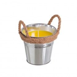 Vela Citronela Balde Metal com Asas 55H 240gr 14.2X12cm