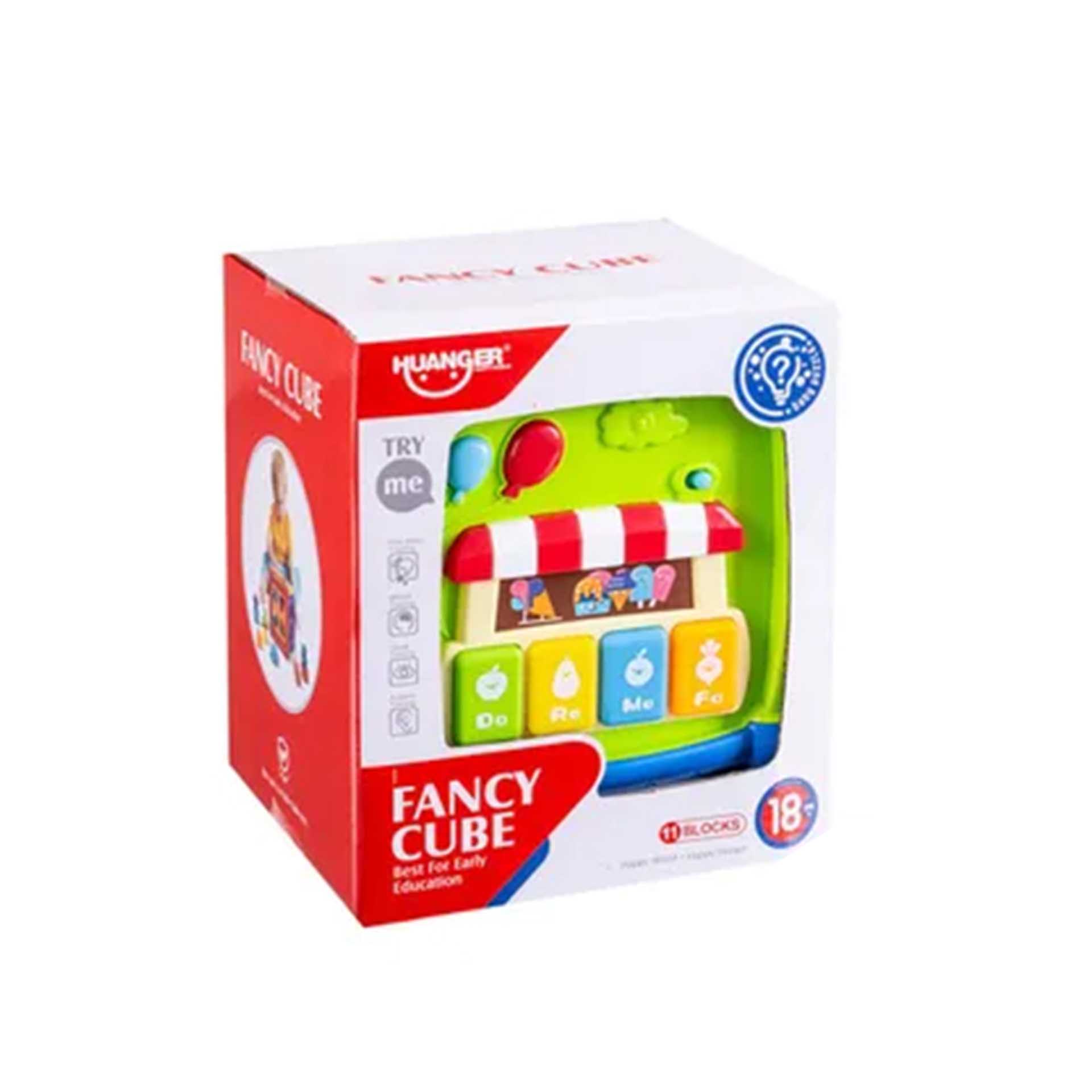 Cubo Atividades Com Luz E Som 15.5CM