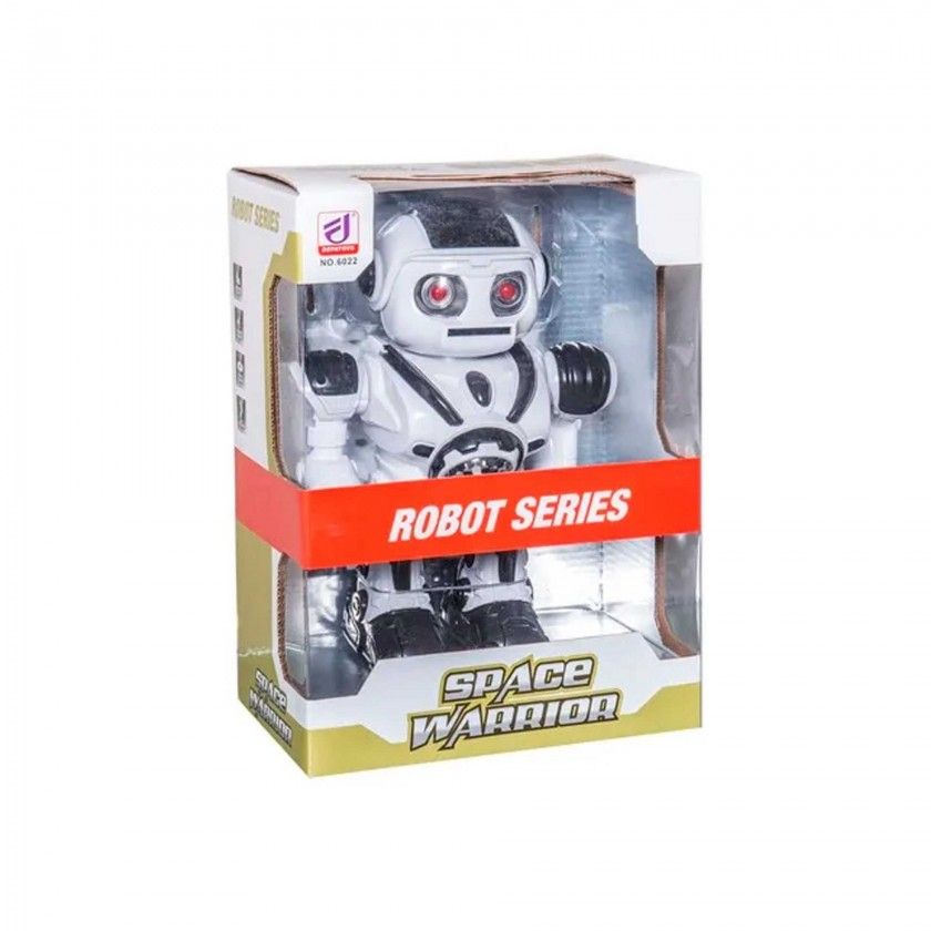 Robot Anda Com Luz E Som 25CM Robot Anda Com Luz E Som 25CM