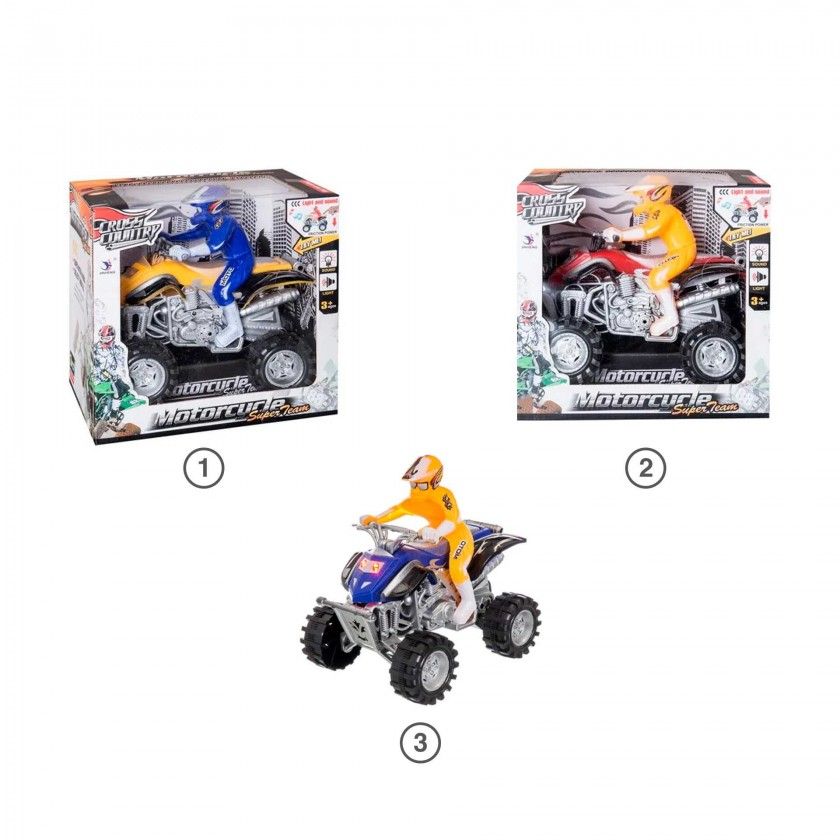 Moto Frico Com Luz E Som 20CM