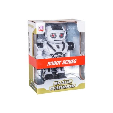 Robot Anda Com Luz E Som 25CM