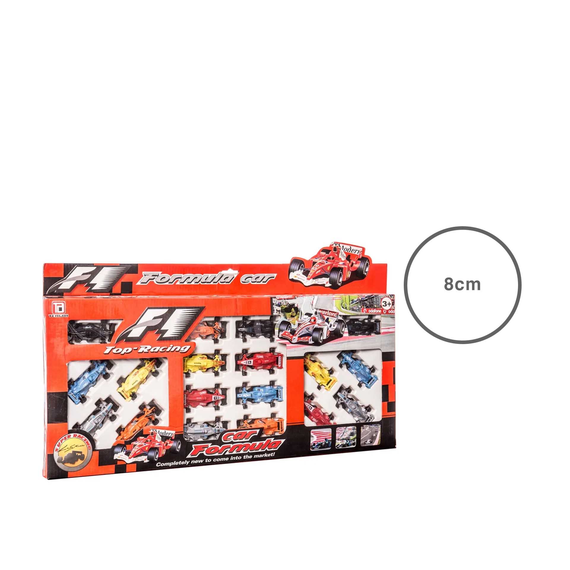 Carro Corrida 8CM Pack 20