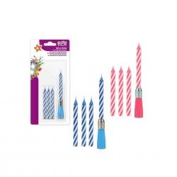 Vela Aniversrio com Suporte Musical Pack 4