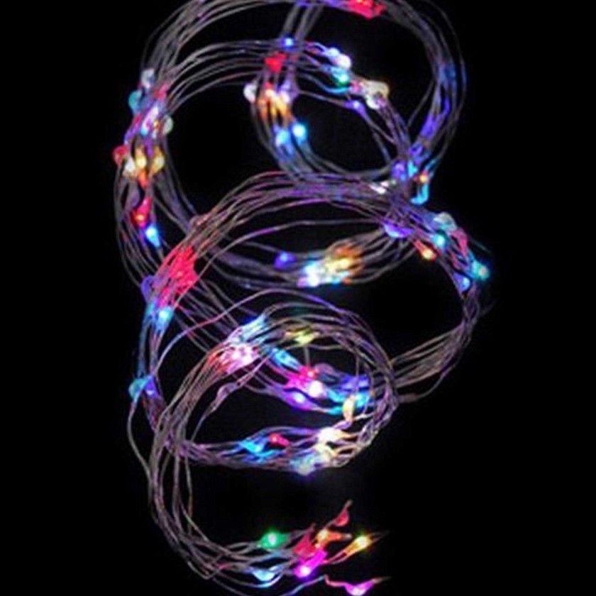 Luzes Natal 700 Micro-Led Cores