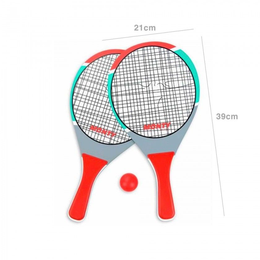 Conjunto 2 Raquetes + Bola