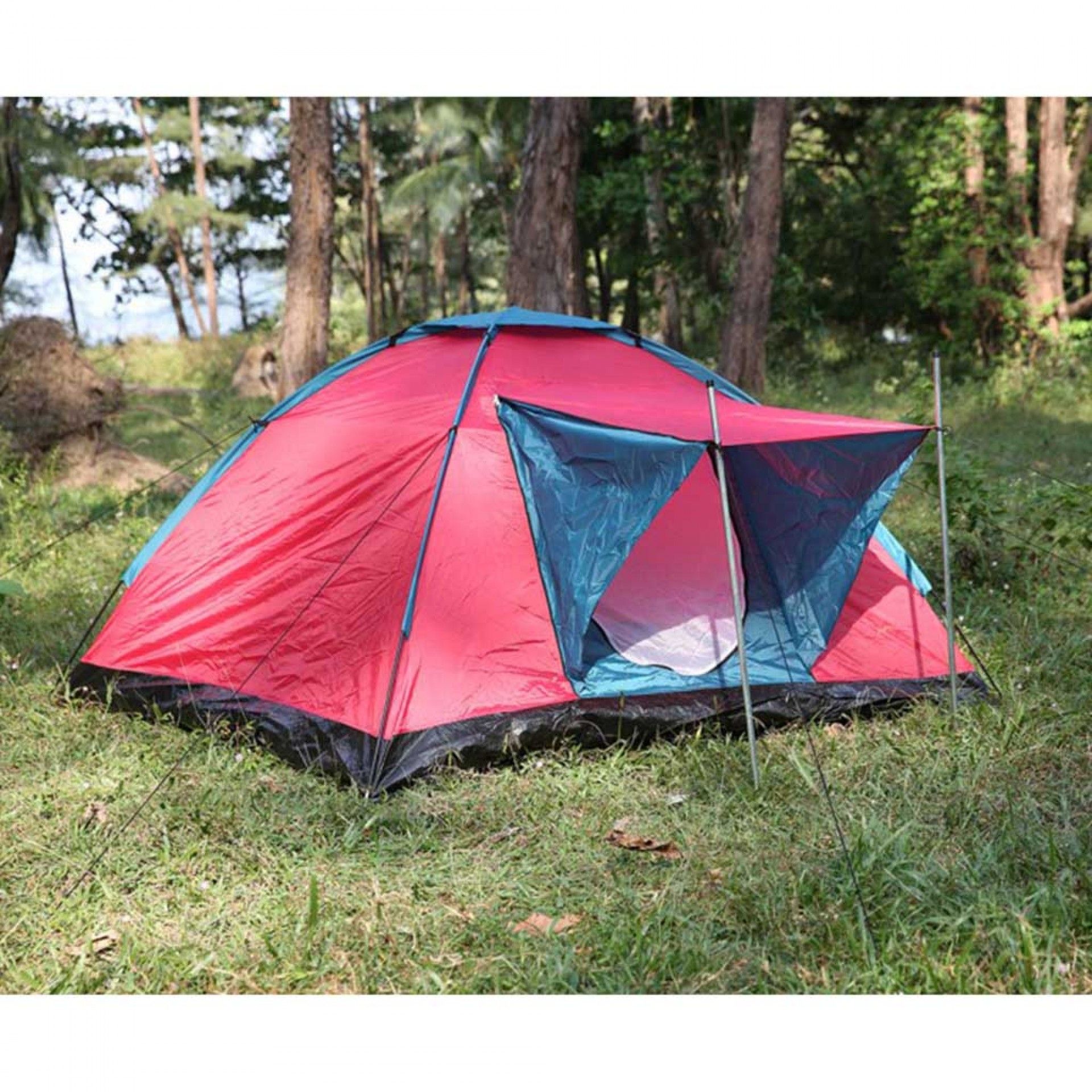 Tenda Campismo 3 Pessoas 210X210X120CM